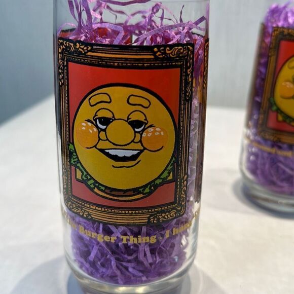 Vtg Burger King Glassware Drinking Glasses 1979 Collector’s Series Made in USA - Picture 4 of 11